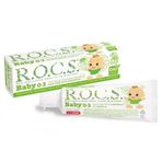 R.O.C.S. 4607034471590 35 ml Baby 0-3 Yaş Papatya Özlü Yutulabilen Diş Macunu