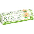 R.O.C.S. Baby Papatya Özlü Diş Macunu (0-3yaş) - Renkli