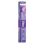 R.O.C.S. Pro Whitening Orta Sert Mor Beyazlatıcı Diş Fırçası