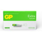 R03 AAA Boy Extra Alkalin İnce Kalem Pil Gp24Axet-2Euecs40 (40 Lı Paket)