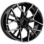 R1 Wheels 19 inç 5*112 ET37 Parlak Siyah Jant Takımı (J-927) (2024)