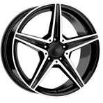 R1 Wheels 19 inç 5*112 ET43 Parlak Siyah Jant Takımı (J-3411) (2024)
