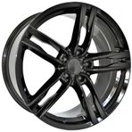 R1 Wheels 19 inç 5*120 ET33 Siyah Jant Takımı (J-837) (2024)
