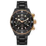 R32190153 Rado Captain Cook High-Tech Ceramic Automatic Chronograph Erkek Kol Saati R32190153