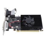 R5 230 2GB Grafik Kartı, GDDR3 64 Bit GPU PCIE 1.1 X16 Oyun Kartı, Masaüstü Bilgisayar Grafik Kartı HDMI DVI-D VGA bağlantı noktaları