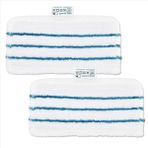 Ra-Chelea 2pcs Siyah/decker Için Paspas Pedleri Buhar Paspası FSM1600 1610 1620 1630 Yıkanabilir Yedek Temizlik Kamaç Bezi (Yurt Dışından) - Mop Bezi