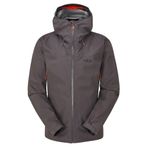 Rab Erkek Namche GTX Ceket - Gore-Tex Su Geçirmez Nefes Alabilir Yağmur Kabuğu Günlük ve Yürüyüş için, Siyah, L