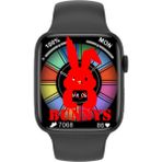 Rabbit Store Akıllı Saat Wacht 8 Konuşma ve Müzik Özellikli - 45 mm - Siyah