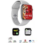 Rabbit Store Apple Iphone Uyumlu Akıllı Saat Konuşma Özellikli Watch 8 Pro - 44 mm - Gümüş