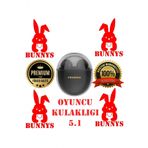 Rabbıt Store Oyuncu Kulaklikligi Sony Xperia Uyumlu Bluetooth Kulaklik Pro 65Ms - 5.1