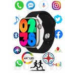 Rabbit Store Samsung Galaxy Note 7 Uyumlu Akıllı Saat Konuşma Özellikli Watch 9 45mm Amoled Ekran