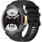 Rabbit Store Samsung Uyumlu Outdoor Akıllı Saat Konuşma Özellikli 46MM - 46 mm - Siyah
