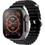 Rabbit Store Watch 8 Plus Siyah Konuşma ve Müzik Özellikli 49 mm Unisex Akıllı Saat