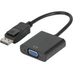 Rabelix Displayport To VGA Uyumlu Çevirici Dönüştürücü Adaptör Dp To VGA Pc Dizüstü Hdtv Monitör