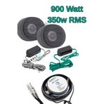 Rabelix Online Marketing 900 Watt 350w Rms 2'li Dome Oto Tweeter Oto Tiz Hoparlör