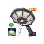 Rabelix Online Marketing Güneş Enerjili 168 Smd Ledli Kumandalı Hareket Sensörlü Bahçe Garaj Karavan Solar Aydınlatma