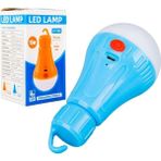 Rabelix Şarjlı,çakarlı,kancalı 15 Watt 3 Mod'lu LED Ampul Kamp Lambası Şarjlı Acil Durum Lambası