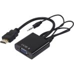 Rabelix Tablet Projeksiyon Notebook Uyumlu HDMI To VGA Kablo Siyah