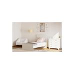 Rabi İrem Country Karyola 90x190 Beyaz