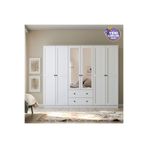 Rabi Side 6 Kapak 2 Çekmece Aynalı Gardırop