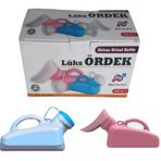 RABIR LÜKS ÖRDEK-idrar yapma kabı BEYAZ (1000 ml) -kadın ve erkek uyumlu