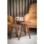 Rabo Craft %100 Doğal Ahşap 3’Lü Bristol Zigon Sehpa