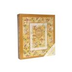 Rabsev 10x15 cm 500 Fotoğraf Kapasiteli Kutulu Çiçek Desenli Lüks Ofset Fotoğraf Albümü