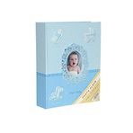 Rabsev 10x15cm 100 Fotoğraf Kapasiteli Lüx Bebek Fotoğraf Albümü (MAVİ)