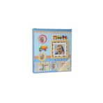 Rabsev 10x15cm 180 Fotoğraf Kapasiteli Lüks Kutulu Bebek Fotoğraf Albümü Rs63601-m RS-6360-1
