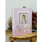 Rabsev 10x15cm 200 Fotoğraf Kapasiteli Lüks Çerçeveli Bebek Fotoğraf Albümü Pp46200-2-p