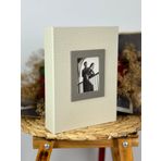 Rabsev 10x15cm 200 Fotoğraf Kapasiteli Lüks Çerçeveli Koton Fotoğraf Albümü 46200-K