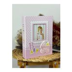 Rabsev 10x15cm 200 Fotoğraf Kapasiteli Lüks Pencereli Bebek Fotoğraf Albümü Pp46200-2-p