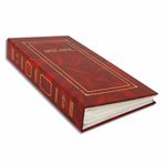 Rabsev 10x15cm 300 Fotoğraf Kapasiteli Ciltbezli Lüks Fotoğraf Albümü (BORDO)