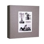 Rabsev 10x15cm 600 Fotoğraf Kapasiteli Lüks Koton Fotoğraf Albümü (VİZON)