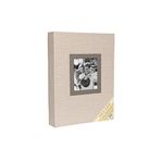 Rabsev 13x18cm 100 Fotoğraf Kapasiteli Lüks Koton Fotoğraf Albümü (KREM)