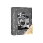 Rabsev 13x18cm 100 Fotoğraf Kapasiteli Lüks Pencereli Ofset Fotoğraf Albümü (GRİ)