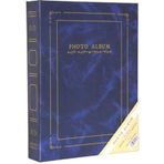 Rabsev 15x21cm 100 Fotoğraf Kapasiteli Ciltbezli Lüks Fotoğraf Albümü RS689106-M mavi