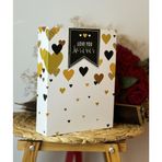 Rabsev Fotoğraf Albümü 10x15cm 200 Fotoğraf Kapasiteli Renkli Love You Desenli Anı Albümü sr-loveyou-dsnli