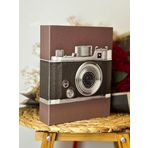 Rabsev Fotoğraf Albümü 10x15cm 200 Lük Renkli Fotoğraf Makinesi Desenli Anı Albümü
