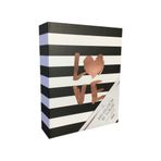 Rabsev Fotoğraf Albümü 10x15cm 200 Lük Renkli Love Desenli Anı Albümü