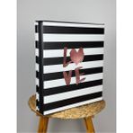 Rabsev RS25 Love Desenli Fotoğraf Albümü 10X15CM 600 Lük Yatay Dikey Modeli Mukavva Çerçeve