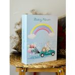 Rabsev RS306 10x15 cm 200 Fotoğraf Kapasiteli Baby Desenli Lüks Fotoğraf Albümü