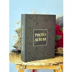 Rabsev RS306 10x15 cm 200 Fotoğraf Kapasiteli Retro Desenli Lüks Fotoğraf Albümü