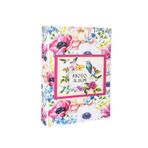 Rabsev RS306 Fotoğraf Albümü 10x15cm 200 Fotoğraf Kapasiteli Çiçekler Desenli Lüks Albüm RS306-Çiçekler