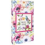 Rabsev RS307 10x15 cm 300 Fotoğraf Kapasiteli Çiçekler Desenli Lüks Fotoğraf Albümü