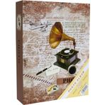 Rabsev RS4602-1 10x15 cm 200 Fotoğraf Kapasiteli Gramofon Desenli Anı Fotoğraf Albümü