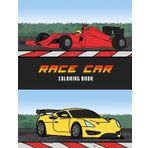 Race Car Coloring Book