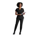Racer 5105J – Boost Jogger BOP513J Kadın Cerrahi Takım (Barco One Ürünlerinden Oluşturulmuş Set) (Siyah, L)