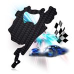 Racetrackart Nürburgring yarış pisti, karbon fiber şişe açacağı, anahtarlıklı, barmenler için aksesuar, ev ve mutfak için bira şişesi açacağı, bar donanımı
