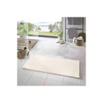 Rachel Carpet Banyo Paspası 1 Adet 50x80 Peluş Kaymaz Taban Yıkanabilir Banyo Halı Banyo Paspası, Krem